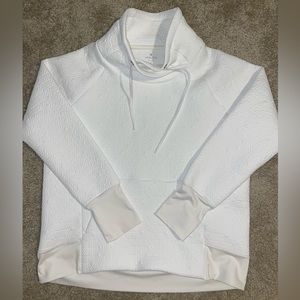 Athleta womens white sweater/hoodie